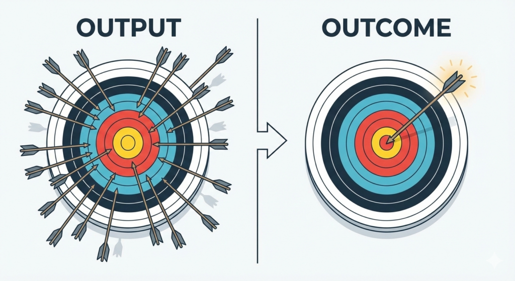Output-vs-outcome